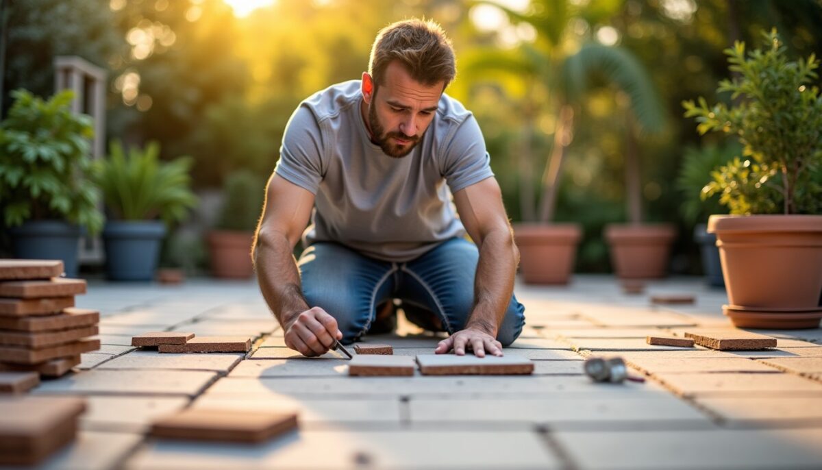 Combien de jours faut-il à un particulier pour carreler seul une terrasse de 40 m² ?