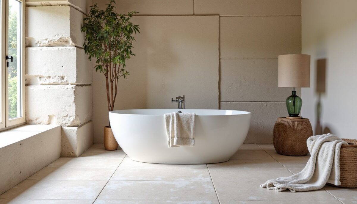 Aménager une salle de bain avec des pierres apparentes : charme et authenticité au rendez-vous