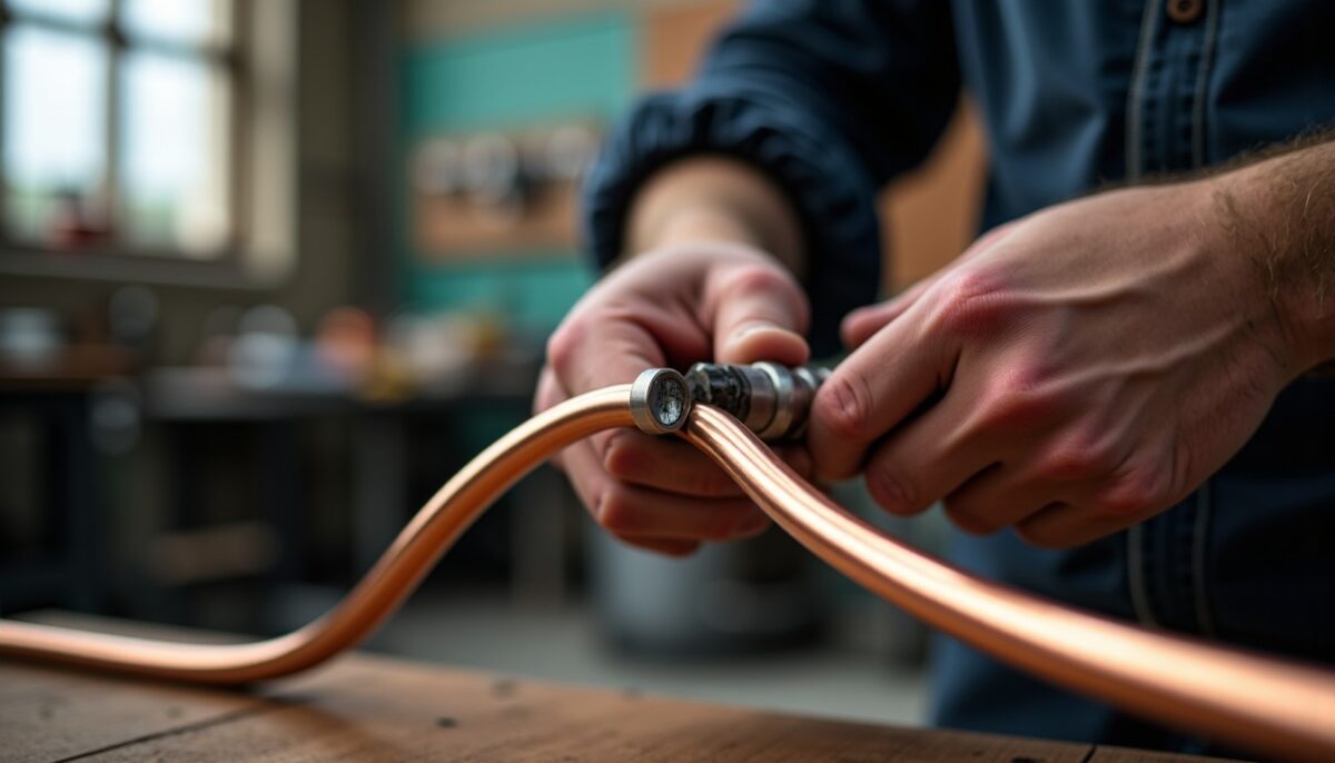 Techniques efficaces pour plier un tube en cuivre sans risque de déformation ni fissuration