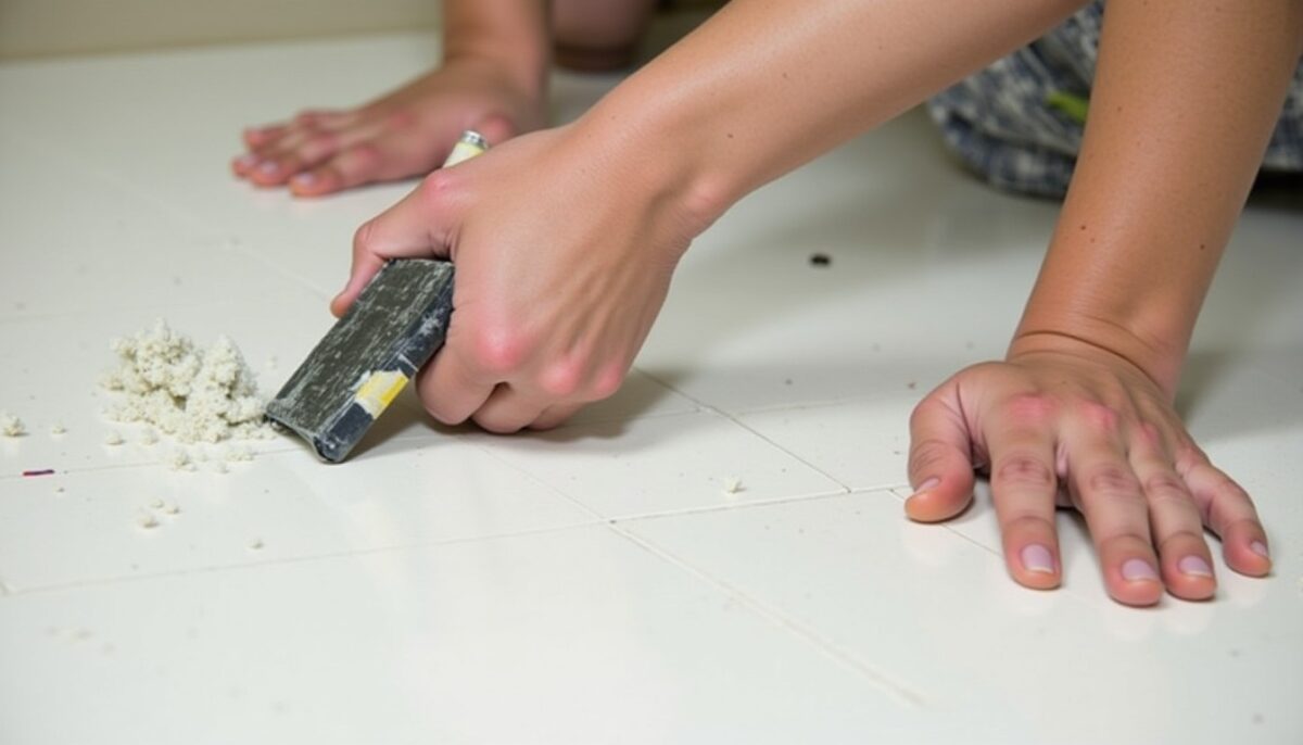 Comment réparer un sol carrelé : astuces pour combler un vide de carrelage