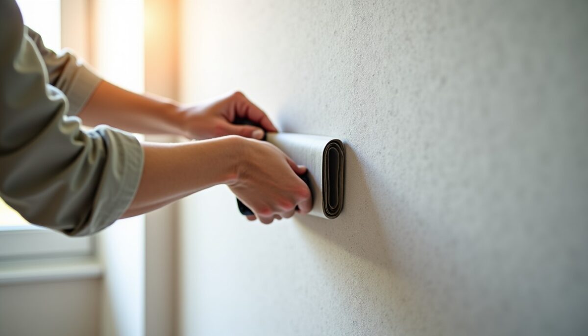 Guide pratique : Appliquer du papier peint sur un mur granuleux en toute simplicité