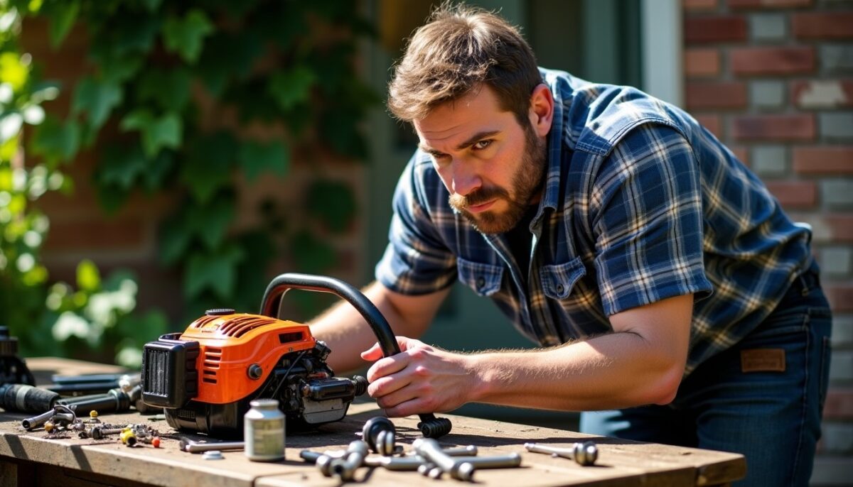 Débroussailleuse qui cale à chaud : guide complet pour réparations et réglages efficaces