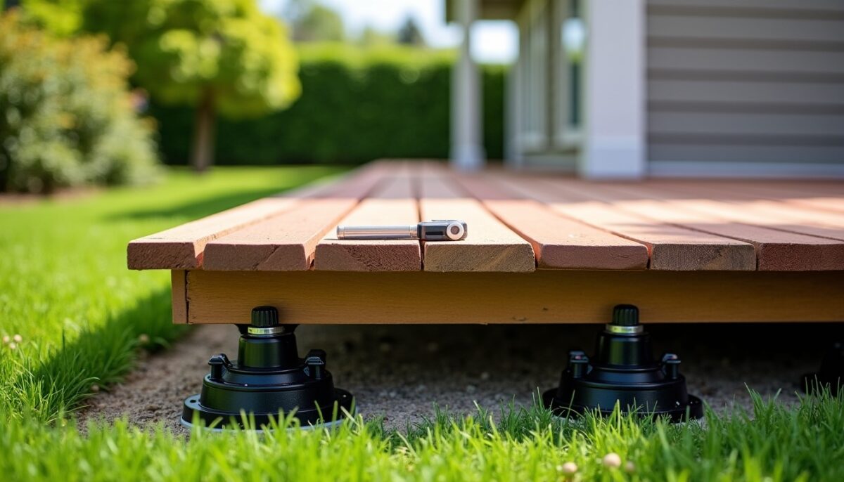 Terrasse composite sur plots : les clés pour une structure solide et pérenne