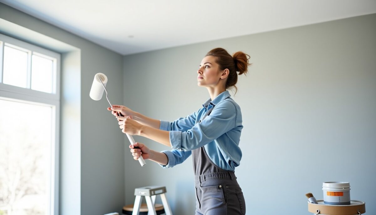 Les astuces incontournables pour peindre un plafond parfaitement sans laisser de traces