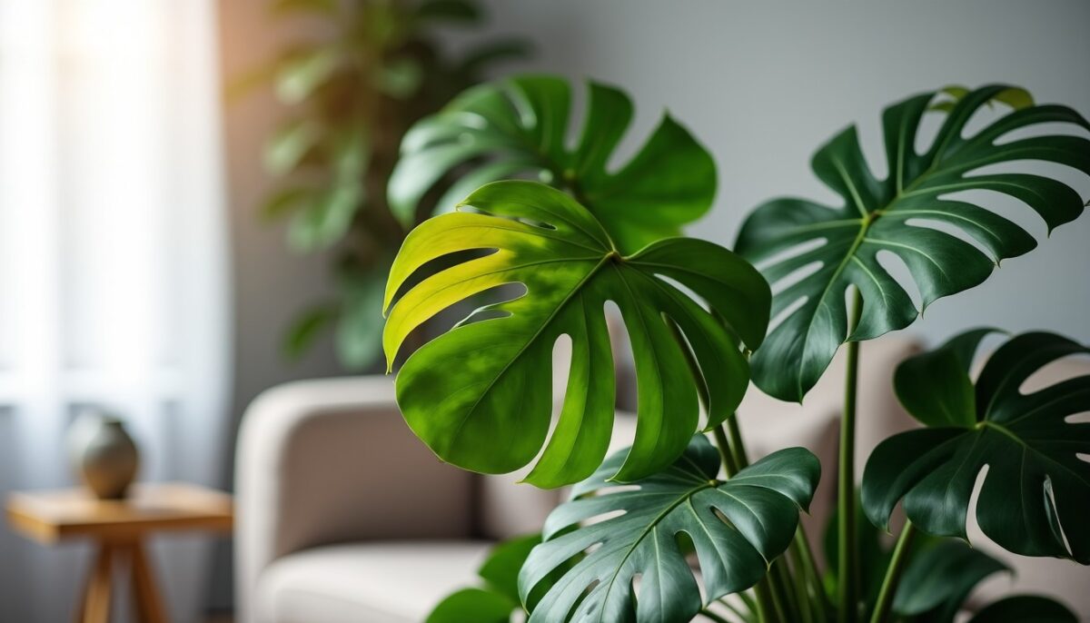 Monstera : Comprendre les causes du jaunissement de ses feuilles