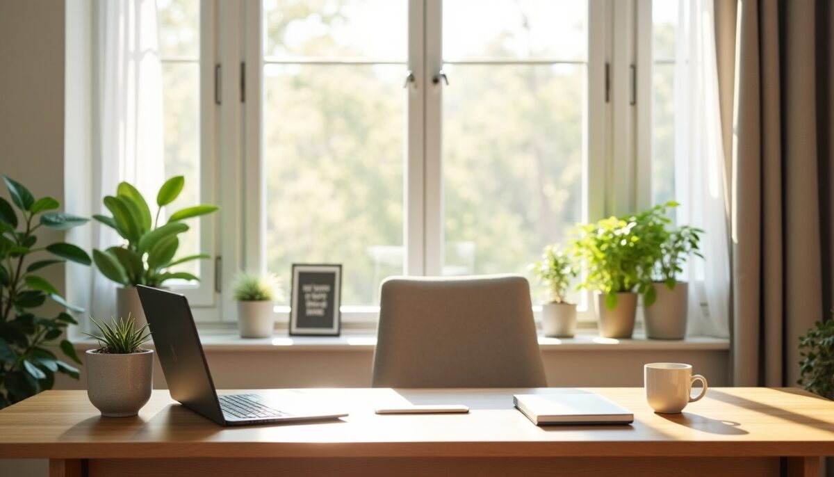 Créer un espace de travail à domicile optimisé pour une productivité maximale